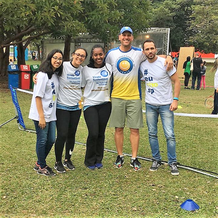 Fundação Tênis presente na Virada Sustentável em São Paulo