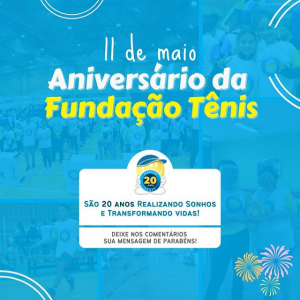 Aniversário de 20 anos da Fundação Tênis